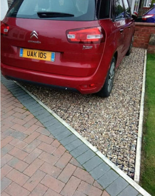 GSD Recycled Plastic Gravel/Grass Grid Paver Path Base Mat 1 x 0.25 sqm - 7