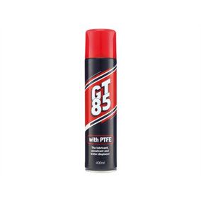 GT85 Lubricant Spray PTFE Penetrant & Water Displacer for Bikes & More, 400ml