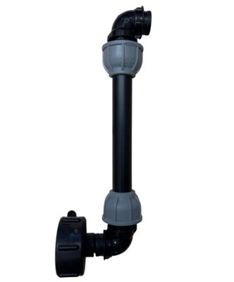 GTBIB12BRASS001 IBC 25cm Riser Tap Connection Kit