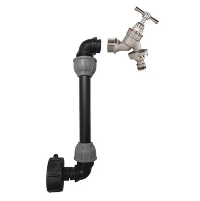 GTBIB12BRASS001NQ IBC 25cm Riser Tap Connection Kit