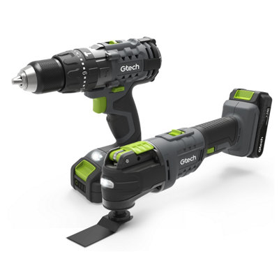 Gtech 20v Cordless Combi Drill & Multi Tool Bundle