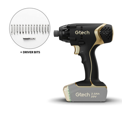 Gtech Impact Driver Bundle + Driver Bits