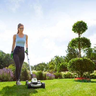 Small cordless mower sale