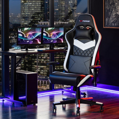 Gtforce pro gt gaming discount chair with recline in pink