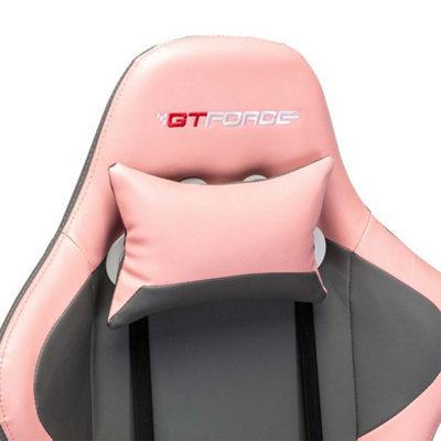 GTForce Pro RS Reclining Sports Racing Gaming Office Desk Pc Car Faux ...