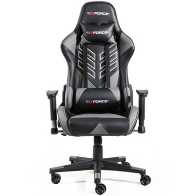 GTForce Pro St Reclining Sports Racing Gaming Office Desk Pc Car Faux ...