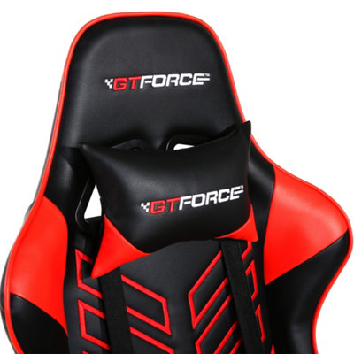 GTForce Pro ST Reclining Sports Racing Gaming Office Desk Pc Car Faux ...