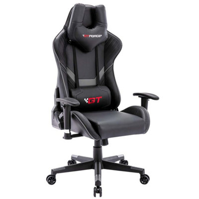 GTFORCE PRO V8 RECLINING SPORTS RACING GAMING OFFICE SWIVEL DESK PC CAR ...