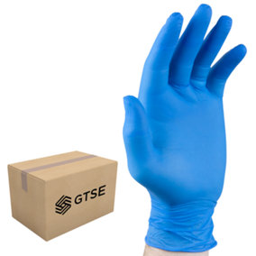 GTSE Small Latex & Powder Free Nitrile Gloves, Full box of 1000
