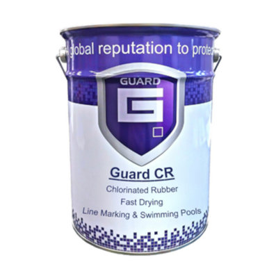 Guard CR Gloss Line Marking Paint White 5Ltr