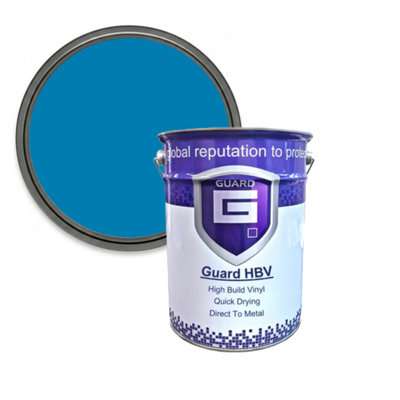 Guard HBV High Build Vinyl Satin Sky Blue 5Ltr