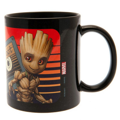 Guardians Galaxy - DJ Groot - Lets Groot.' - Fun novelty Magic Morphing mug 311,8 gram caffè tè tazza in ceramica da Acen Studios | Leroy Merlin