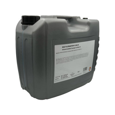 Gulf 0w-20 Fully Synthetic Engine Oil API SN, ILSAC GF-6A - 20L
