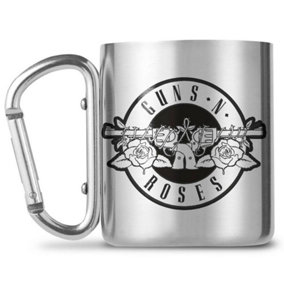 Guns N Roses Logo Carabiner Mug Silver (One Size)