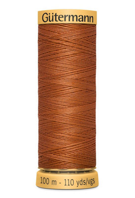 Gutermann 100% Natural Cotton Thread 100m Hand and Machine Colour Code ...