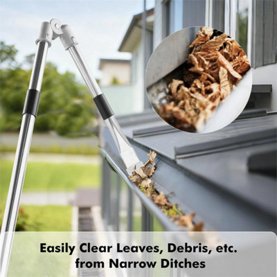 Gutter Cleaner 4M Telescopic Roof Gutter Cleaning Tools Kit Gutter ...