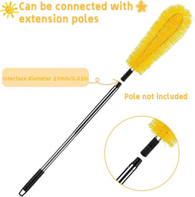 gutter cleaning brushes, diameter of the gutter cleaning brush ...