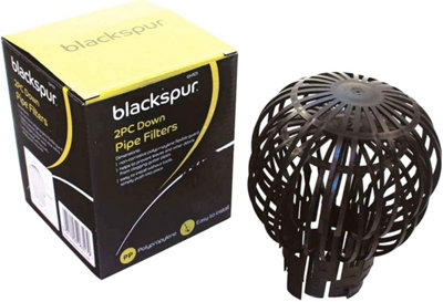 Gutter Filter Pack of 2 Down Pipe Filters - 3