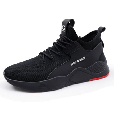 GUYISA 91 Mens Safety Boots Trainers Shoes Steel Toe Cap Work Sneakers Lightweight Water Resistant 7UK DIY at B Q