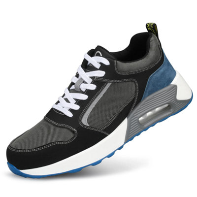 GUYISA A75A Men's Steel Toe Safety Air Trainers - Lightweight & Water Resistant