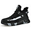 GUYISA N01 Mens Safety Boots Trainers Shoes Steel Toe Cap Sneakers Lightweight Water Resistant