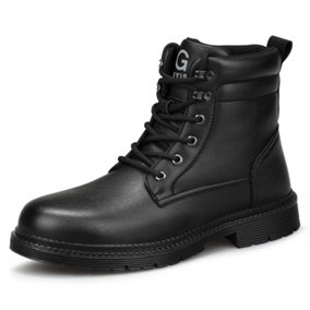 GUYISA N24 Mens Safety Boots Shoes Steel Toe Cap Sneakers Lightweight Water Resistant (10UK)
