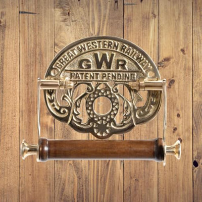 Vintage-Style Toilet Roll Holder - Great Western Railway (GWR