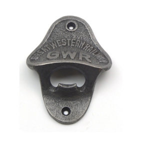 GWR Wall Mounted Bottle Opener (Approx 110mm x 75mm)