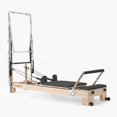 GYM SETS Commercial Tower Reformer Pilates Machine- (Dark Grey)