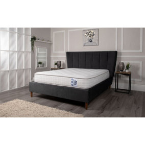 H&F Firm Pocket 1000 Mattress with Wool and Polyester Fillings Double