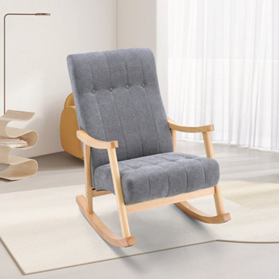 Grey rocker hot sale glider