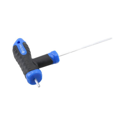 H2 T-Handle 2mm Hex Screwdriver Allen Key 75mm Tool Chrome Vanadium Steel