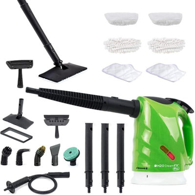 H2O Steam FX Pro Heavy Duty Outdoor Cleaner - Steam Mop - 5 in 1