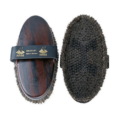 Haas Military Womens Body Brush Brown (One Size) Price Comparisons | Compare The Build