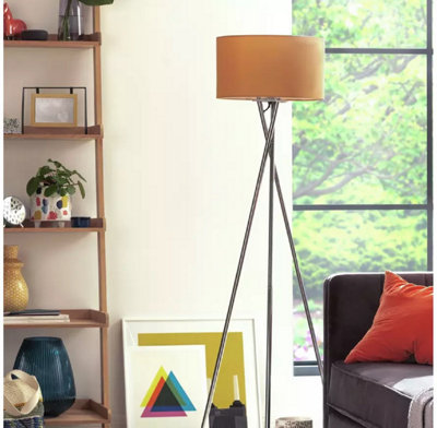 Habitat tripod floor deals lamp