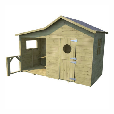 Hacienda Wooden Childrens Playhouse 8 x 6 - 4