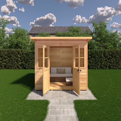 Haddon Summerhouse with double doors 7x5ft