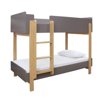 Haddy Bunk Bed Grey With Ladder