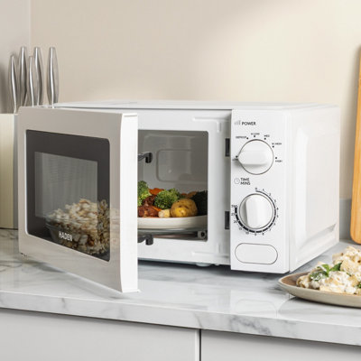 HADEN 17L 700W White Microwave