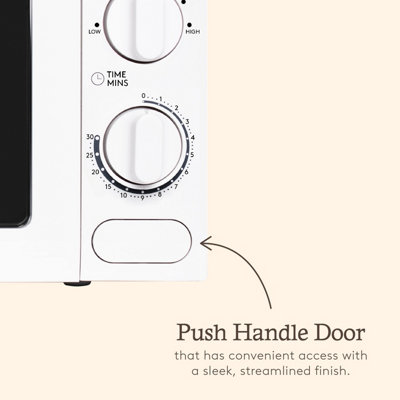 HADEN 17L 700W White Microwave