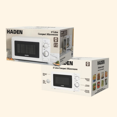 HADEN 17L 700W White Microwave