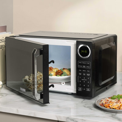 Haden 23L 900W Digital Black Microwave