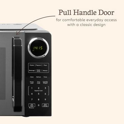 Haden 23L 900W Digital Black Microwave