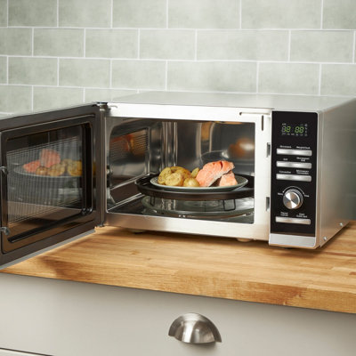 Haden 25L Silver Combi Microwave