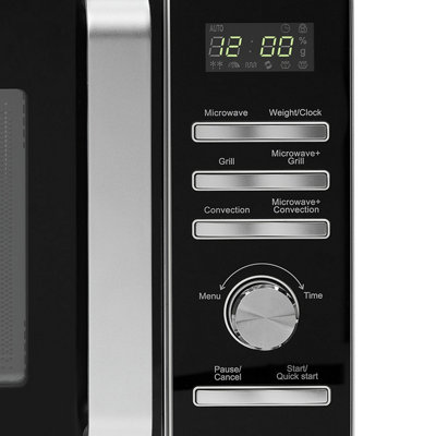 Haden 25L Silver Combi Microwave