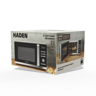 Haden 25L Silver Combi Microwave