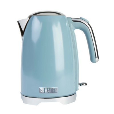 HADEN Brighton Cotton Blue Kettle - Jug-Style Electric Fast Boil Kettle ...