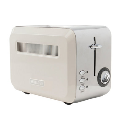 Haden Cotswold 2 Slice Putty Toaster Electric StainlessSteel, 685