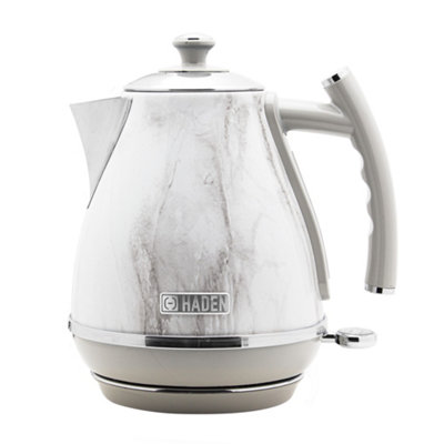 Haden Cotswold Marble Kettle Traditional Style Stainless Steel
