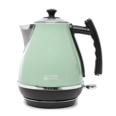 HADEN Cotswold Sage Kettle BPAFree Kettle, Boil Dry Cutoff